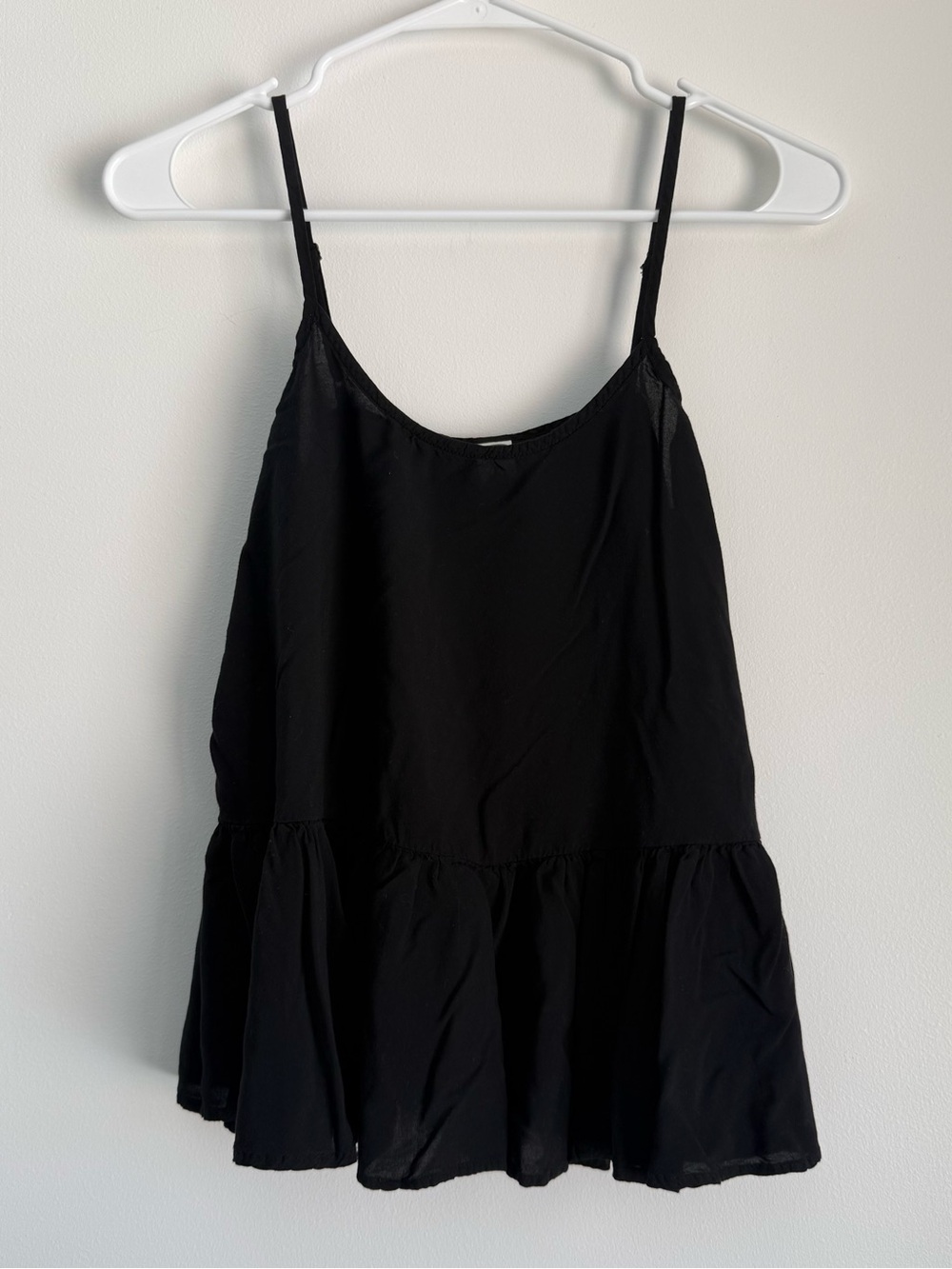 Old Navy Black Tank Top Peplum Size XS